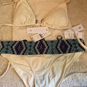 Brand new Pilyq bikini Sz M top sml